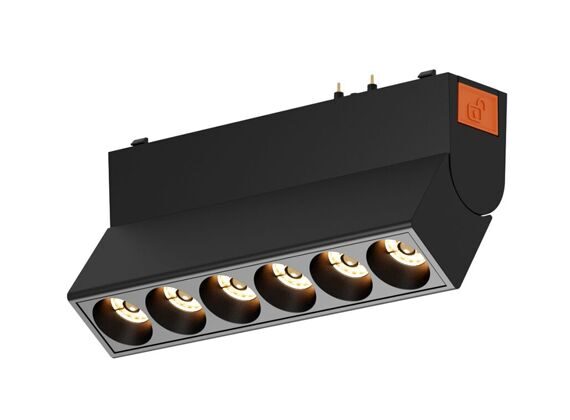 Трековый, линейный, поворотный, магнитный светодиодный светильник 48V, ET26 Folding Light 125mm, 6W, 24° Трековый, линейный, поворотный, магнитный светодиодный светильник 48V, ET26 Folding Light 125mm, 6W, 24°